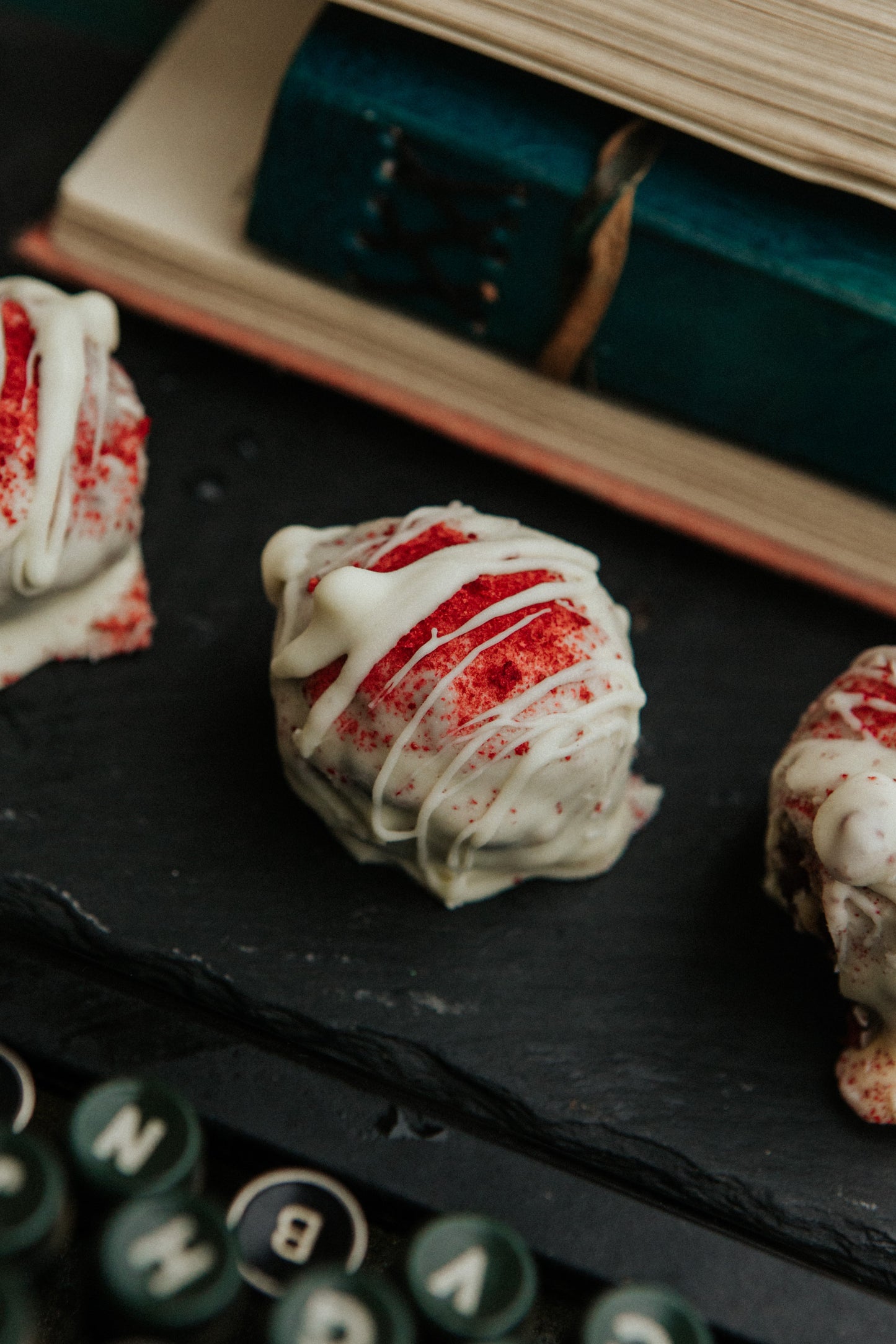 Cranberry and Cashew Power Ball (Dipped)